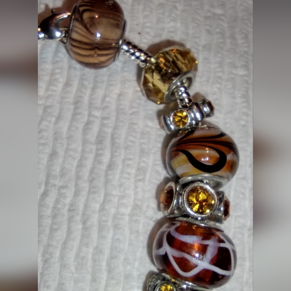 Pandora style spinner charm bracelet - Picture 6 of 16